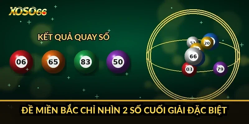Đề miền Bắc chỉ nhìn 2 số cuối giải đặc biệt