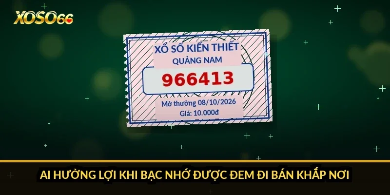 Ai hưởng lợi khi bạc nhớ được đem đi bán khắp nơi?
