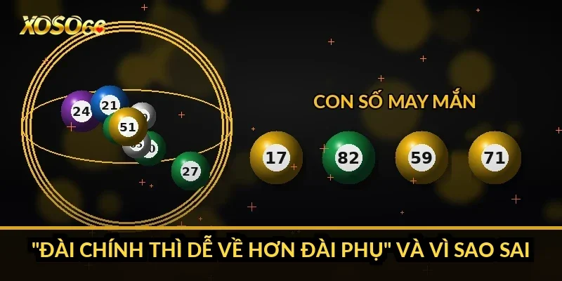 "Đài chính thì dễ về hơn đài phụ" và vì sao sai